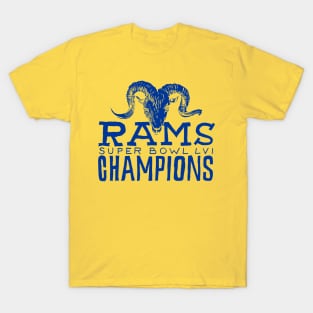 Los Angeles Raaaams 20 champions T-Shirt